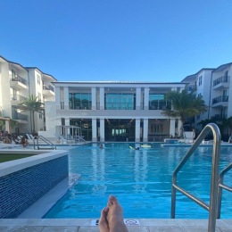 Soaking in the last full day of summer, but don't worry our pool is heated so you can enjoy it year round! Instagram post from @citrialiving on October 15, 2024 00:00:00am